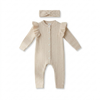 CherubKnit Gebreid Babypakje met Engelenvleugels studio productfoto - Milo & Moon