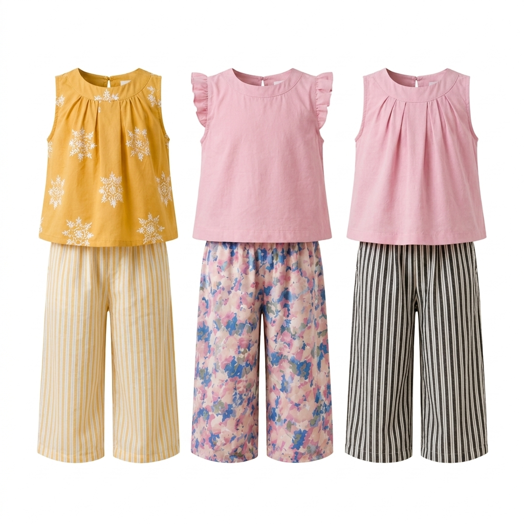 ZomerZoet Mouwloze Kinderkleding Zomerset studio productfoto - Milo & Moon