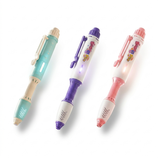 BellenBoss Bubbel Pen met Lichteffecten studio productfoto - Milo & Moon