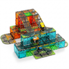 Magnimo – Magnetische Wegen Bouwset met Racebaan – Educatief Bouwspeelgoed studio productfoto - Milo & Moon