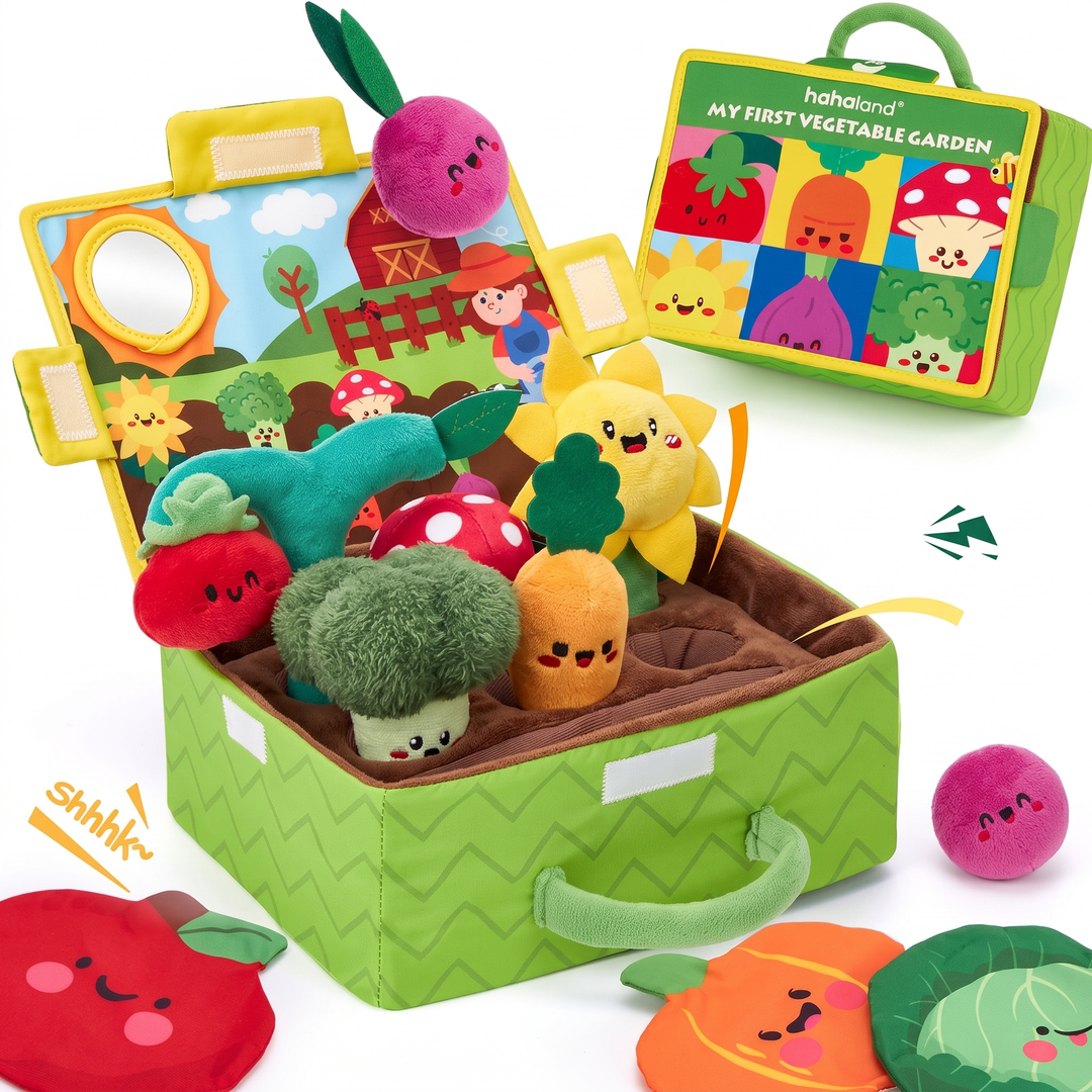 GardenPals – Sensorische Tuin Knuffelset
