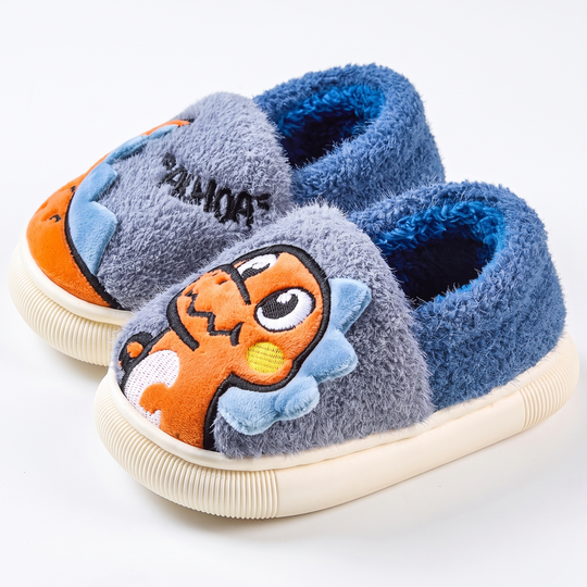 DinoWarm – Warme Kinderschoenen met Dinosaurusdesign