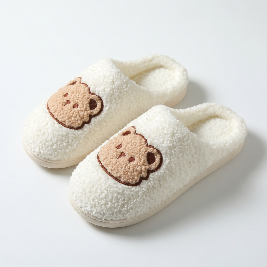 Pantoufles en fourrure femme, chaussures d'intérieur hiver, chaudes, chaussons de maternité, mules d'été en coton, hiver, vente en gros, antidérapantes, intérieur, pour couple