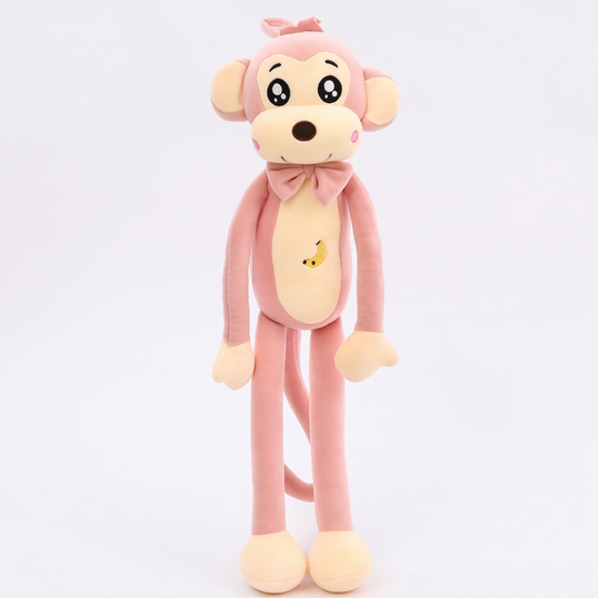 <font dir="auto" style="vertical-align: inherit;"><font dir="auto" style="vertical-align: inherit;">Nouveau jouet en peluche bébé singe, poupée singe à bras longs, jolie figurine de petit singe, cadeau d'anniversaire.</font></font>