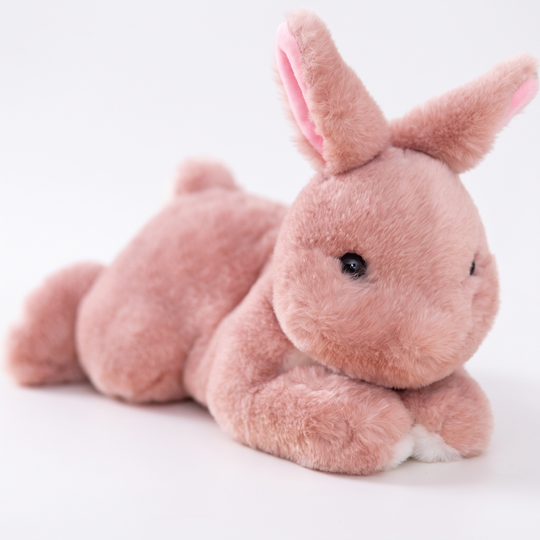 VelvetBunny – Realistische Langharige Konijnenknuffel