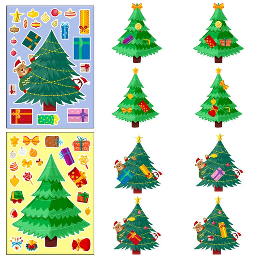 MagicTree™ – Creatieve Kerstboom DIY – Herbruikbare Stickers