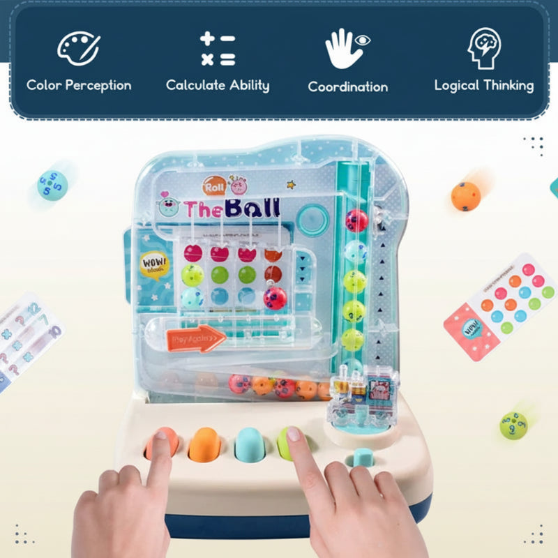 Tellino kind speelt met rekenspel - Milo & Moon