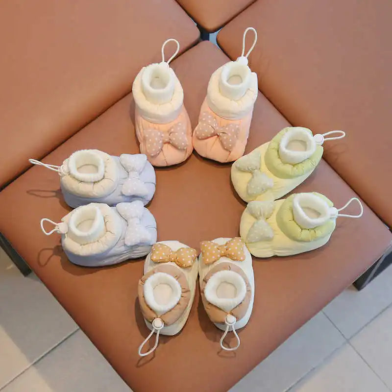 SoftPaws™ – Warme Babysneakers met Antislipzool – Veilige Eerste Stapjes