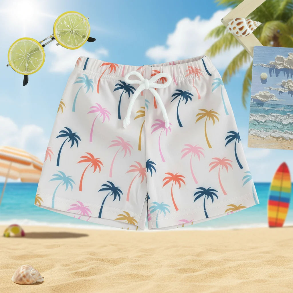 SplashEase – Zomerse Zwemshorts met Elastische Tailleband
