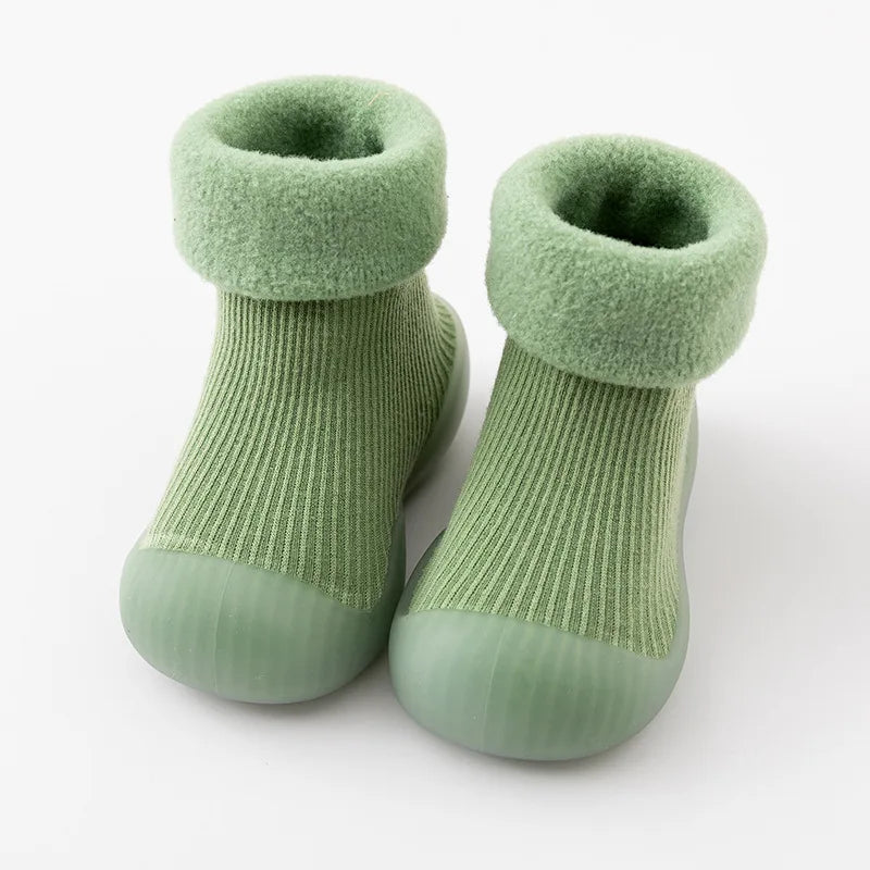 LittleGrip™ – Warme Antislip Peutersokken & Baby Schoenen