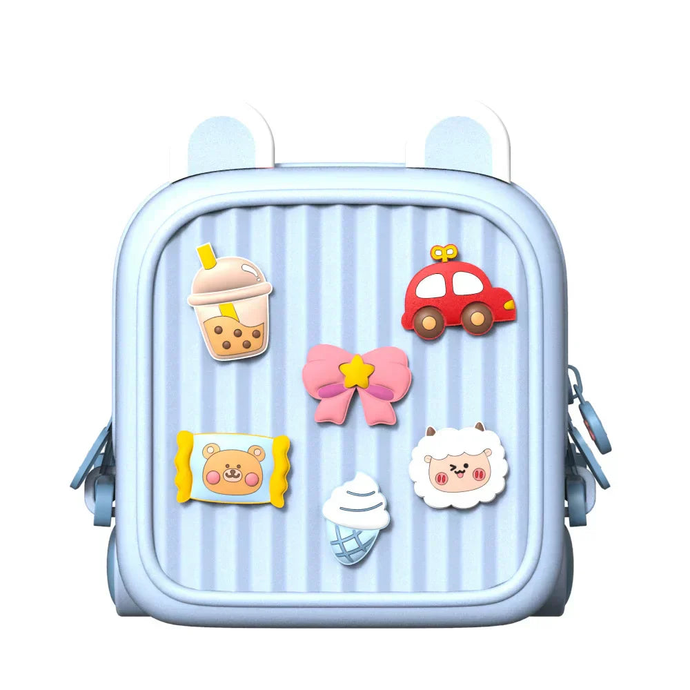ColorTrail™ – Waterdichte Kinder Rugzak met Stickers, Lichtgewicht & Speels