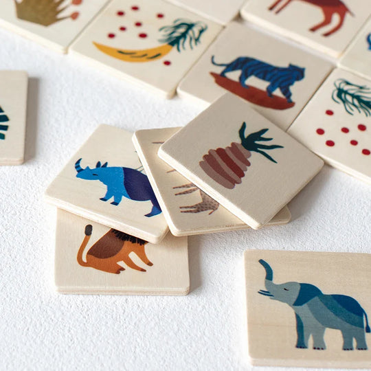 JungleMatch – Houten Memory Spel