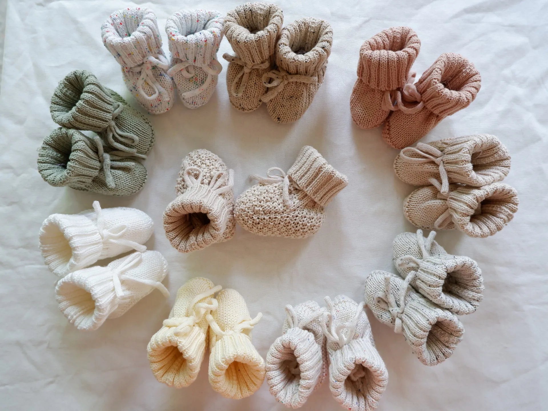 CozyBuds™ – Gebreide Babyslofjes Veilig & Warme Voetjes
