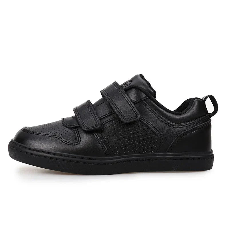 CleanStep – Leren Kinder Sneakers met Klittenband