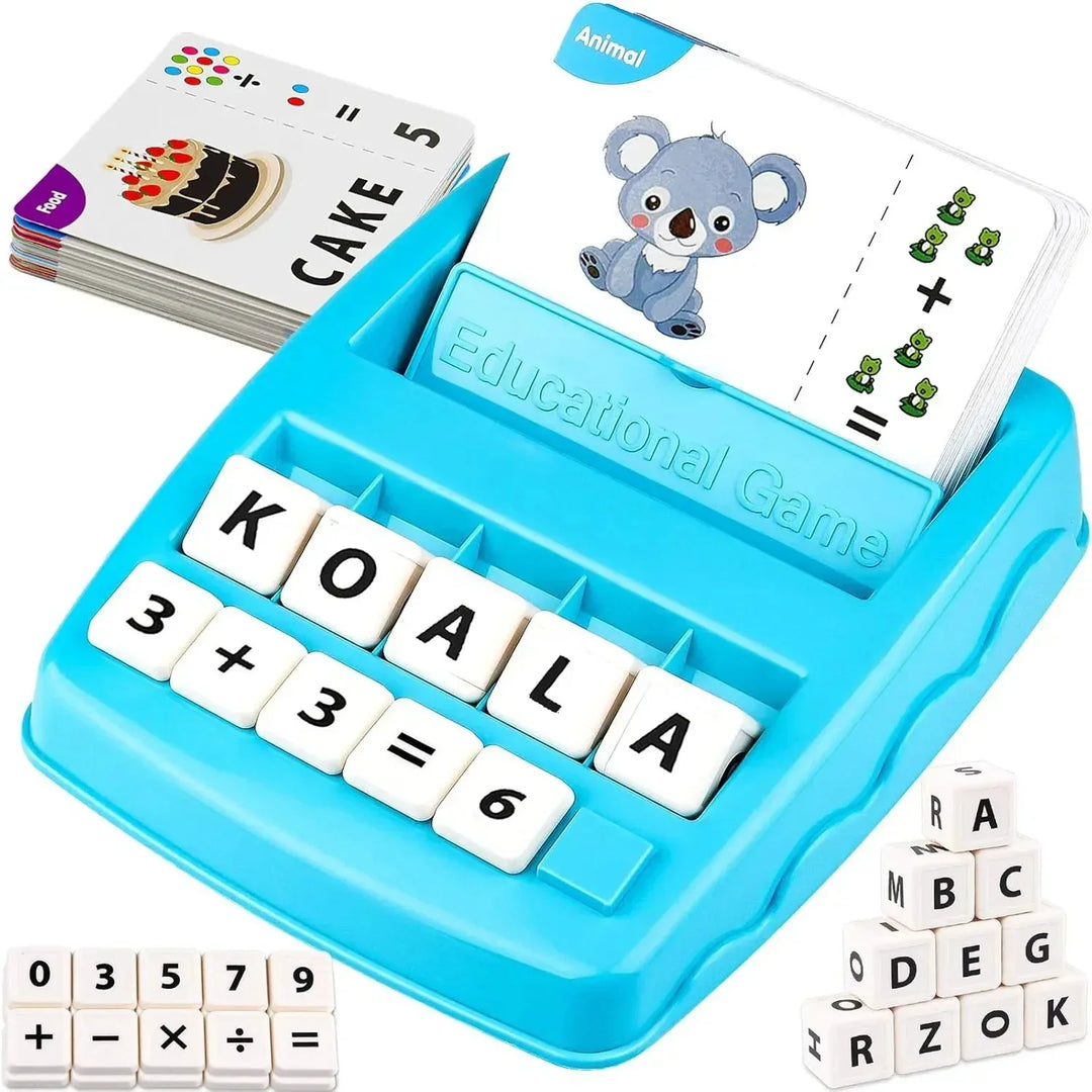 AlphaNumPlay™ – 2-in-1 Leer- en Speelset met Alfabet- en Nummekaarten