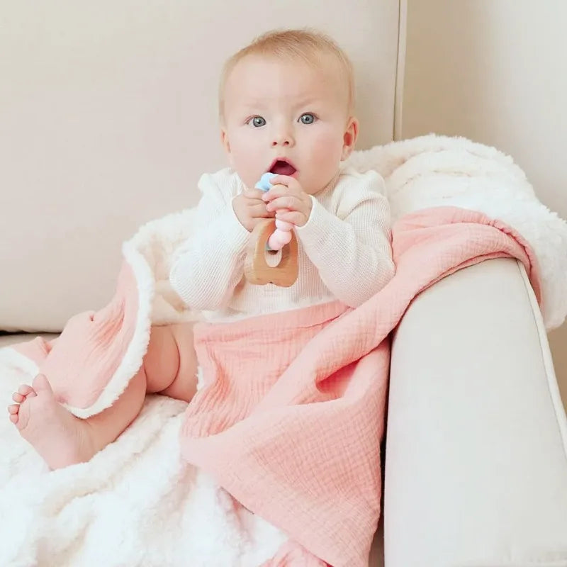 CozyBear – Warm & Ademend Baby Deken
