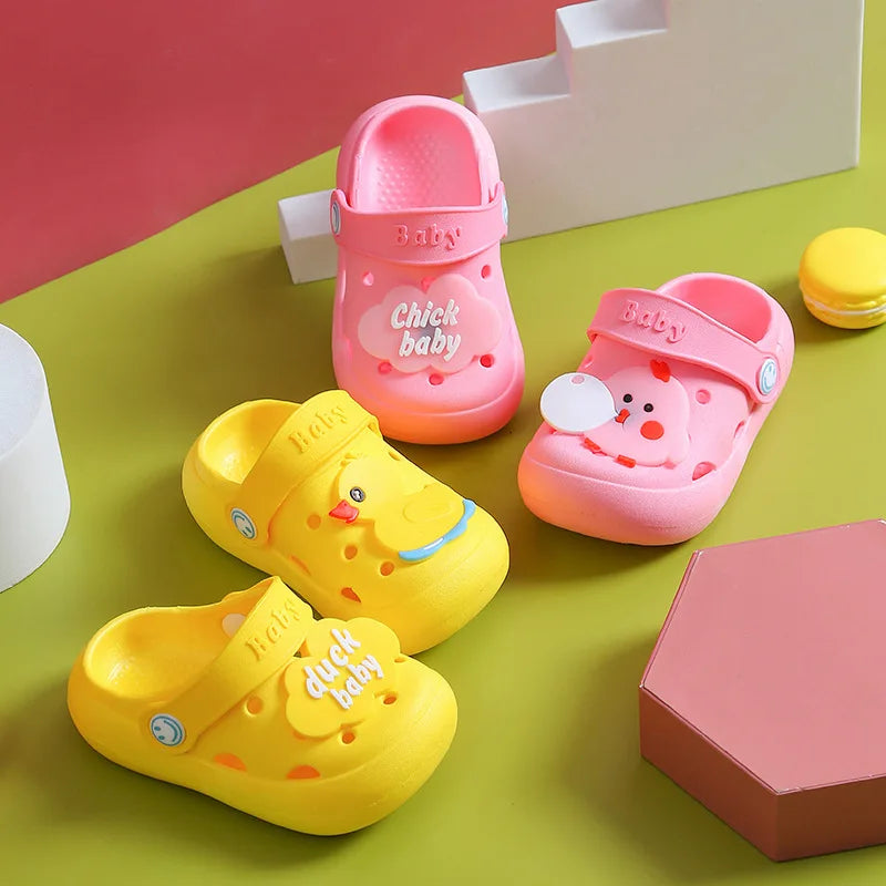 BreezeHops™ – Lichtgewicht Ademende Antislip Slippers voor Kinderen