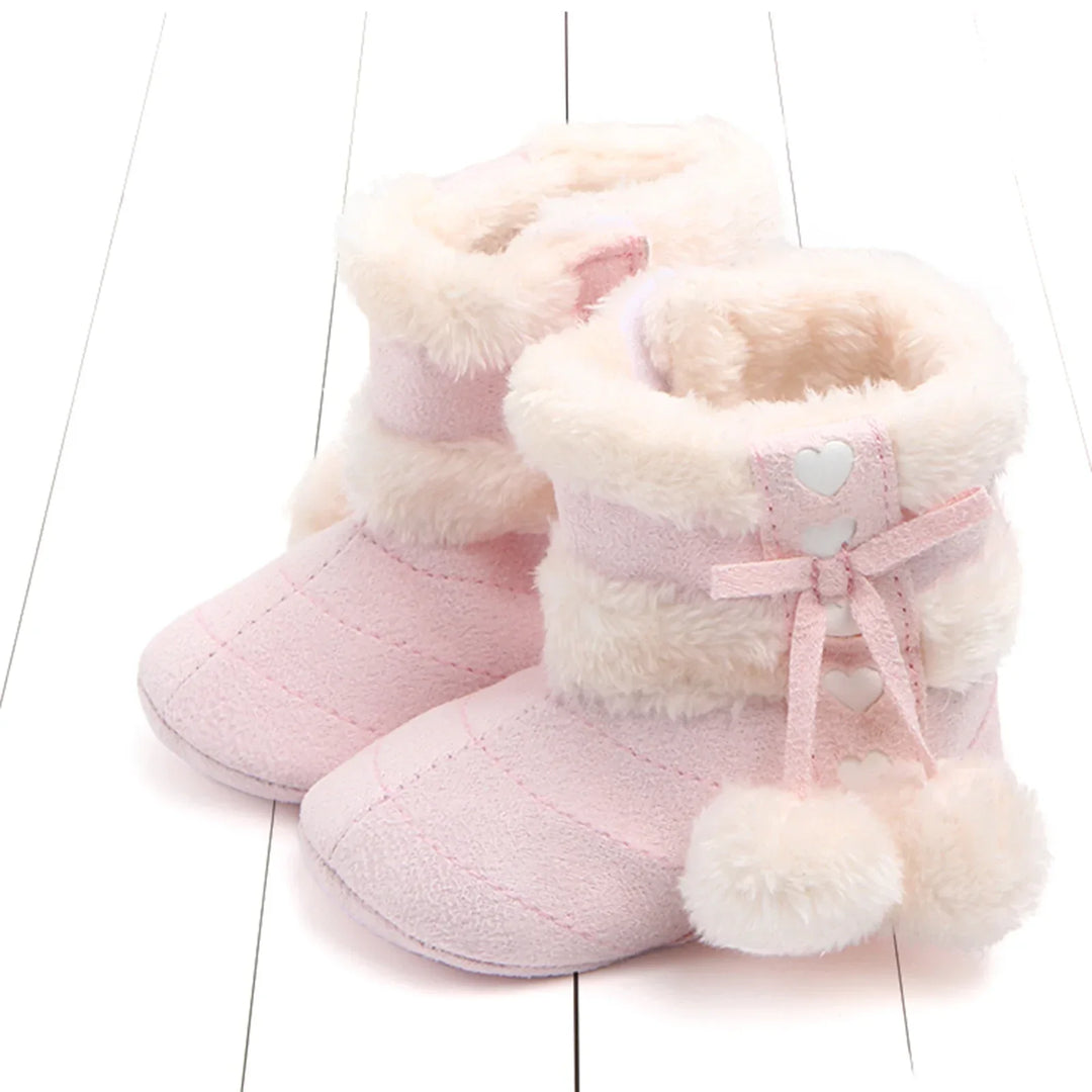 SnuggleSteps™ – Warme Baby Snowboots met Zachte Voering en Gripzool