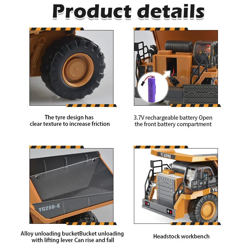 Construction Master RC Trucks