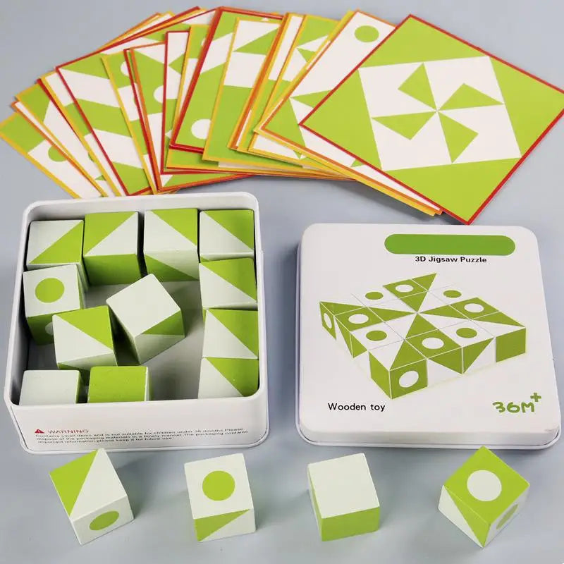 ThinkMasters™ – Creatief Houten Breinspel voor Kinderen