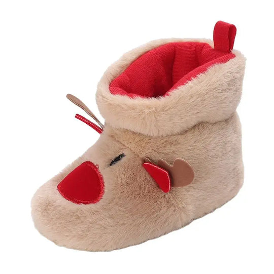 SantaSteps™ – Warme Kerstpantoffels met Antislipzool