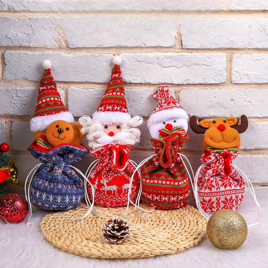 MagicSacks™ – Luxe Herbruikbare Cadeauzakjes – Kerst Geschenk Tasje