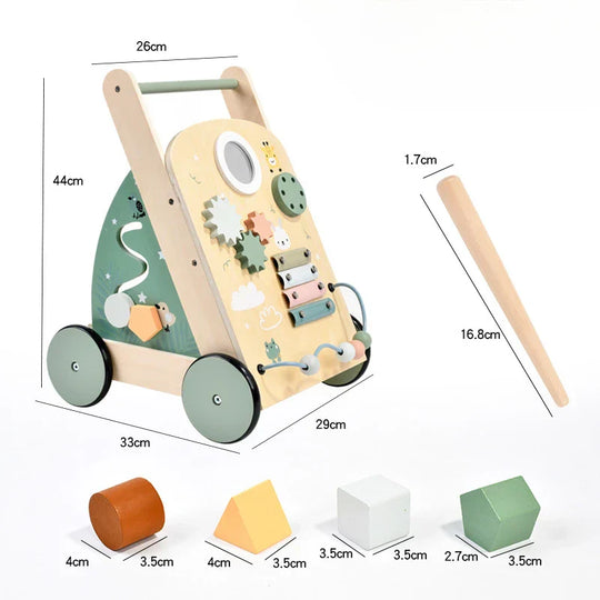 LittleWalker™ – Creatieve & Educatieve Montessori Babywalker