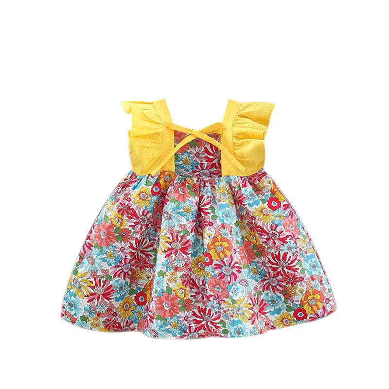 PetalBloom – Zomerjurk met Bloemenprint & Hoed