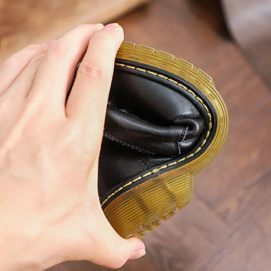 StormStep – Kinder Combat Boots met Veters en Zijrits