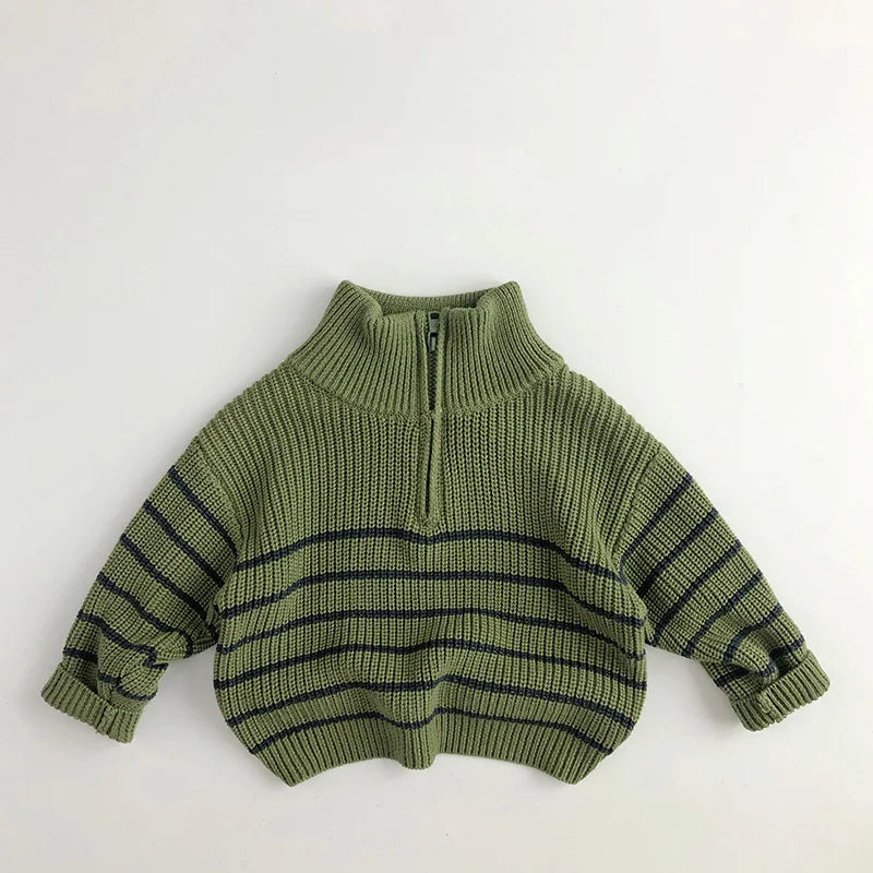 Zip & Chill™ Kinderpullover – Unisex met Rits