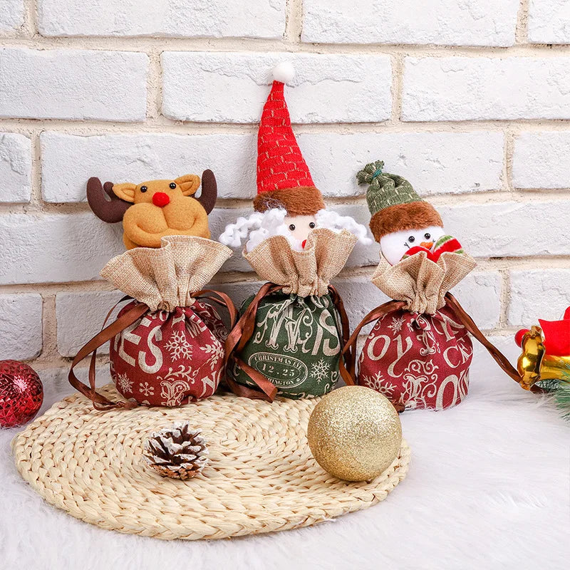 MagicSacks™ – Luxe Herbruikbare Cadeauzakjes – Kerst Geschenk Tasje