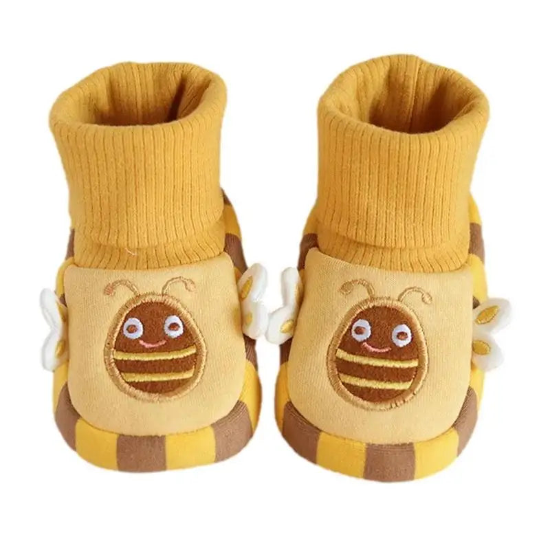 NestSteps™ – Warme Babyslofjes met Antislipzool Veilig Baby
