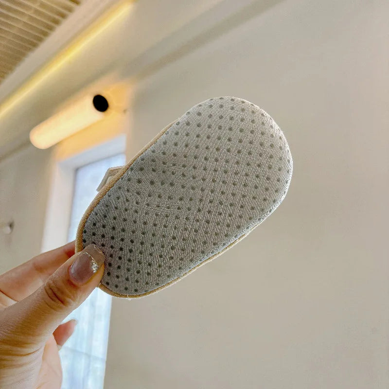 FloraBoots™ – Antislip Babyschoentjes met Klittenband – Eerste Stapjes Schoenen