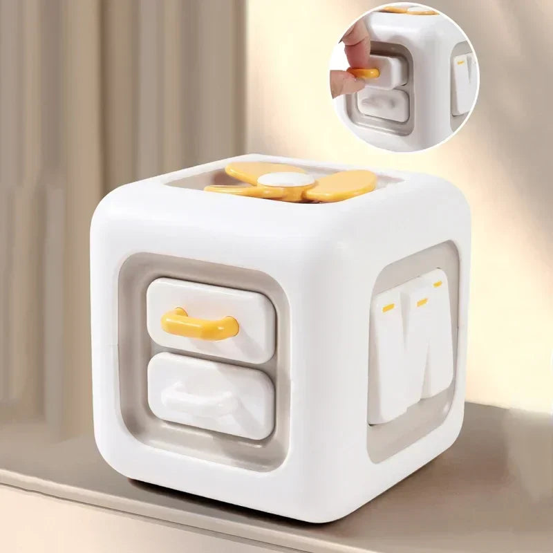 SkillCube™ – Educatieve Voel- en Friemelbox – Sensorisch Speelgoed Kinderen