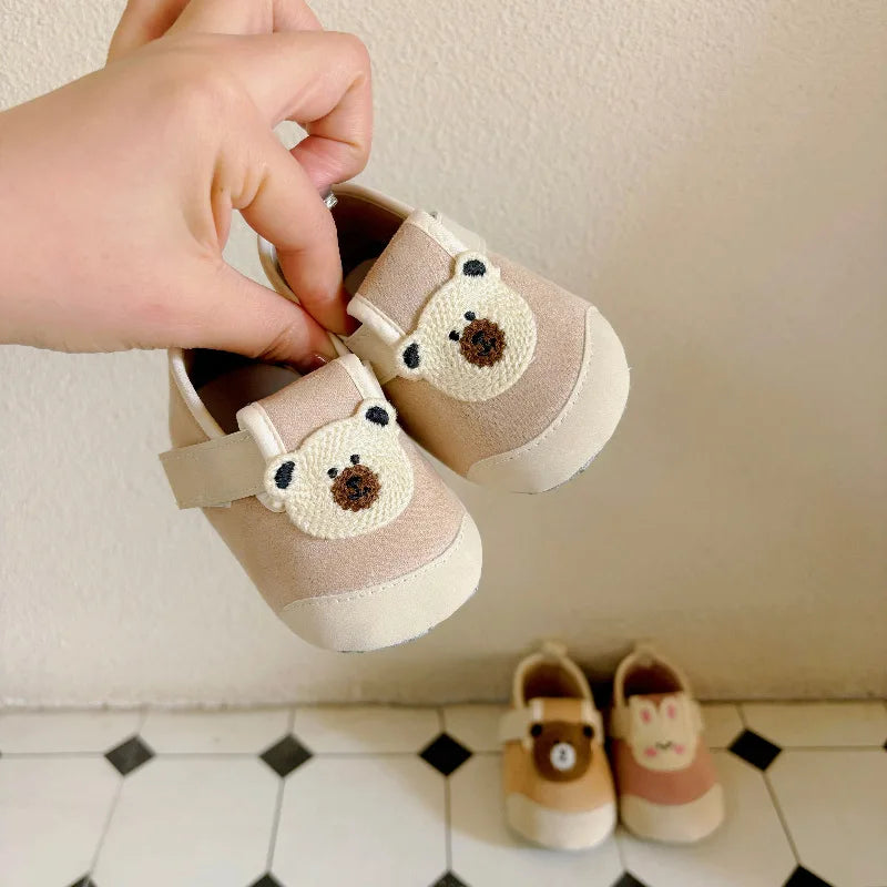 FloraBoots™ – Antislip Klittenband Babyschoentjes Eerste Stapjes