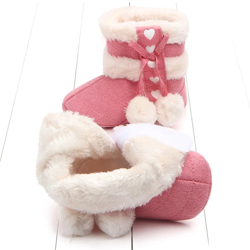 SnuggleSteps™ – Warme Baby Snowboots met Zachte Voering en Gripzool