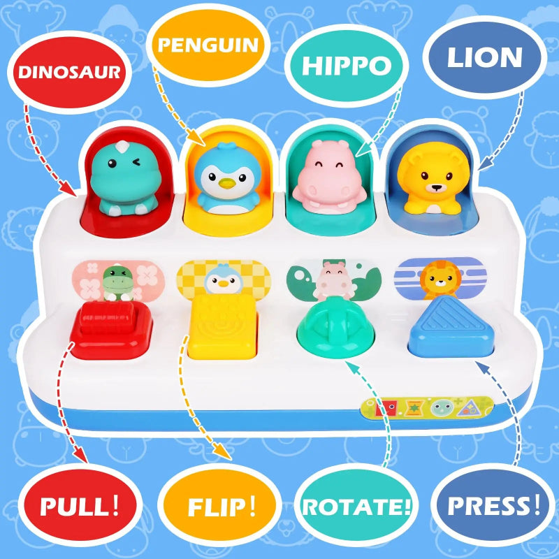 PopPret™ zintuiglijk babyspeelgoed - Milo & Moon