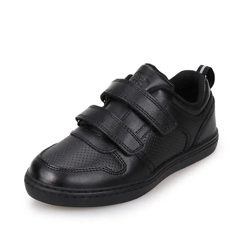 CleanStep – Leren Kinder Sneakers met Klittenband
