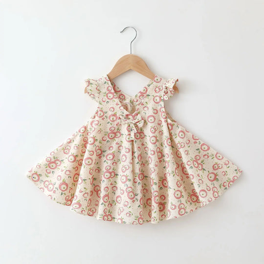 FloralTwirl – Luchtige Zomerjurk met Bloemenprint