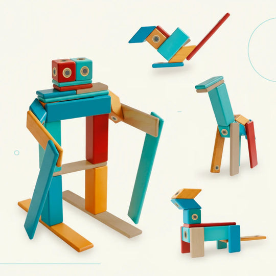 MagniBlocks – Houten Magnetische Bouwblokken