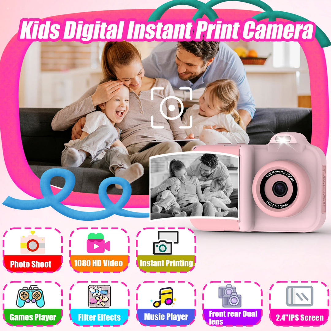 KiekKlik™ kindercamera detail - Milo & Moon