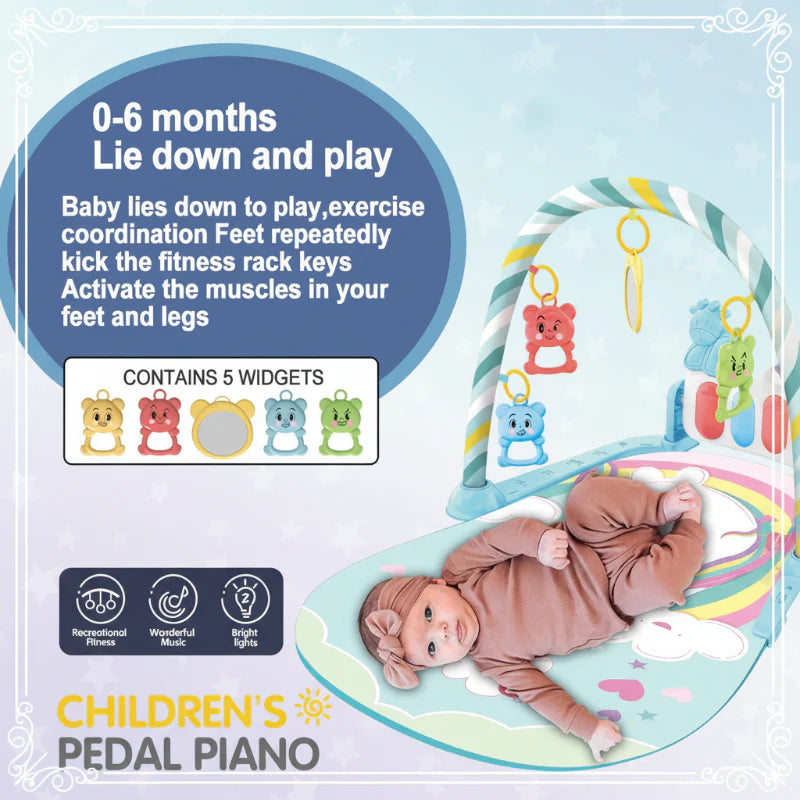 MelodieMat baby speelkleed rammelaars - Milo & Moon