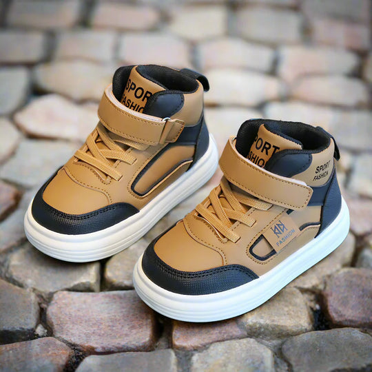 UrbanStep – Hoge Kinder Sneakers met Klittenband