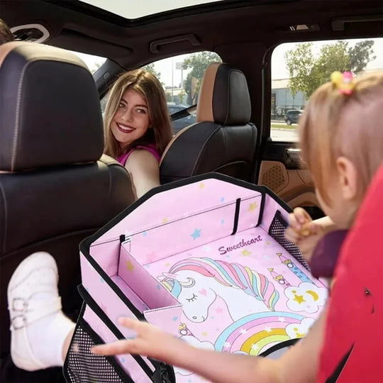 TravelMate™ – Draagbare Kinder Autostoel Tafel – Veilig & Comfortabel