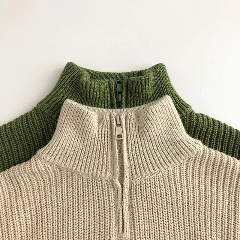 Zip & Chill™ Kinderpullover – Unisex met Rits