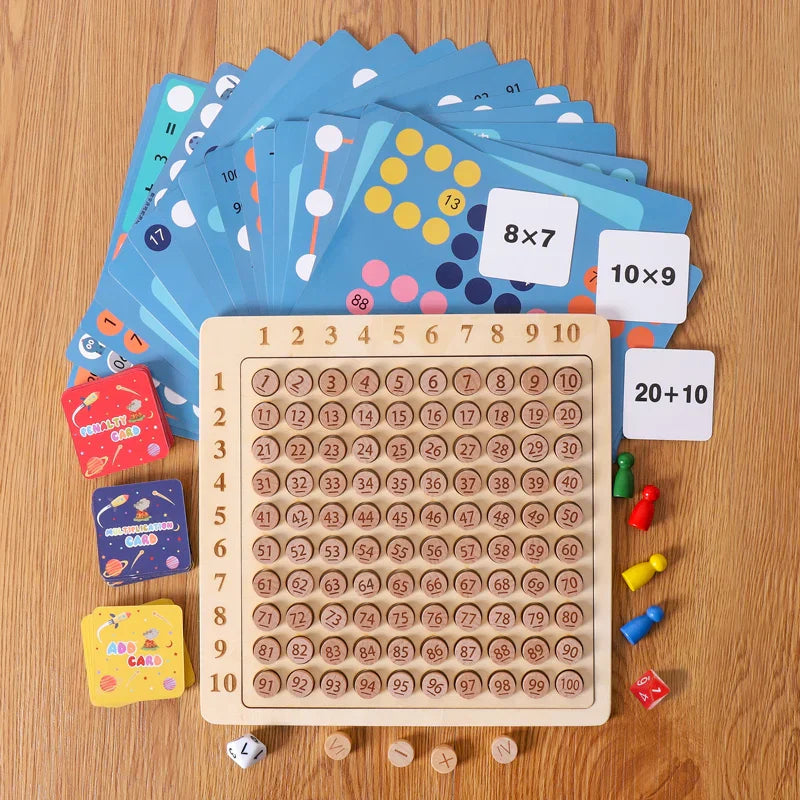 MathMagic™ – Educatief Reken Speelbord – Spelenderwijs Rekenen voor Kinderen