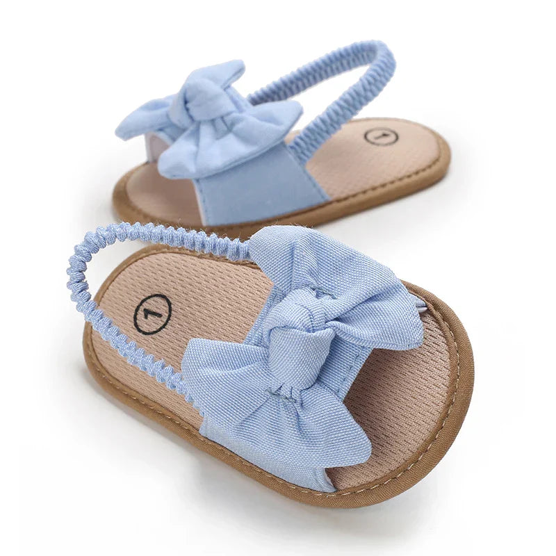 MiniBows™  – Zomerse Sandalen met Strik Babyschoentjes