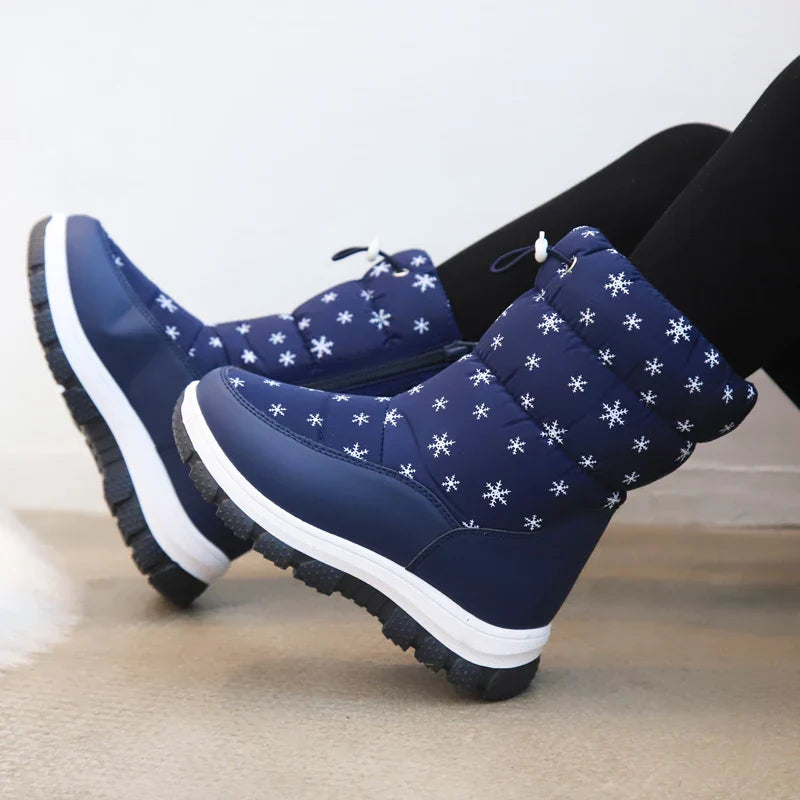 PolarStep™ – Warme Waterdichte Meisjes Snowboots Grip