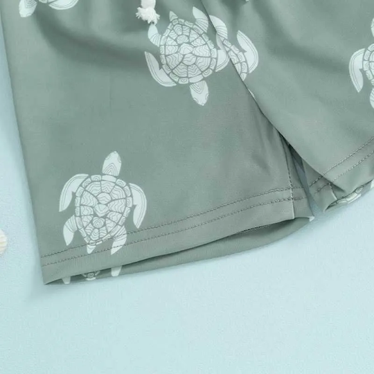 SplashEase – Zomerse Zwemshorts met Elastische Tailleband