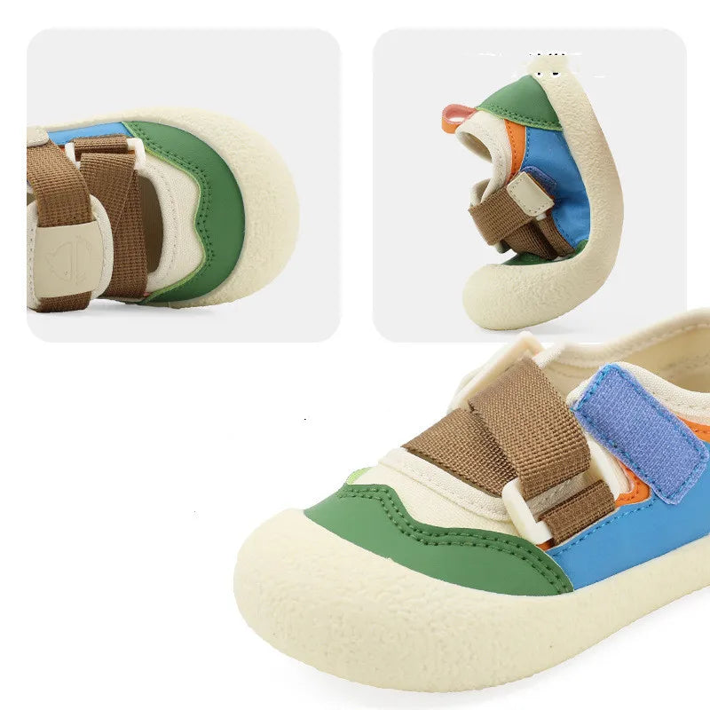 CuddleKicks™ – Lichtgewicht Zomersandalen met Antislipzool – Kinder Speelschoenen Set